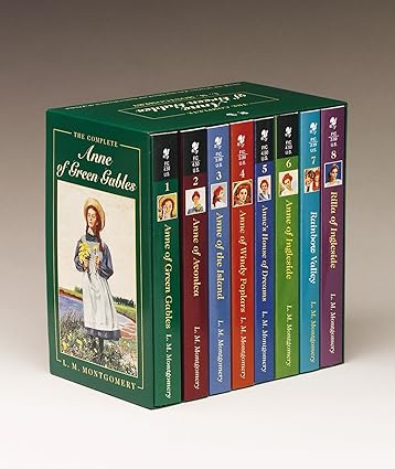 Anne of Green Gables, Complete 8-Book Box Set, by L. M. Montgomery